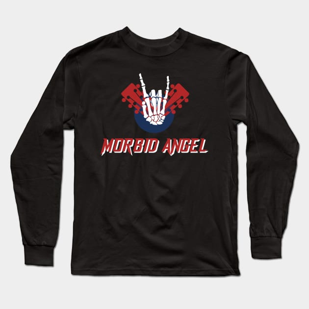 Morbid Angel Long Sleeve T-Shirt by eiston ic